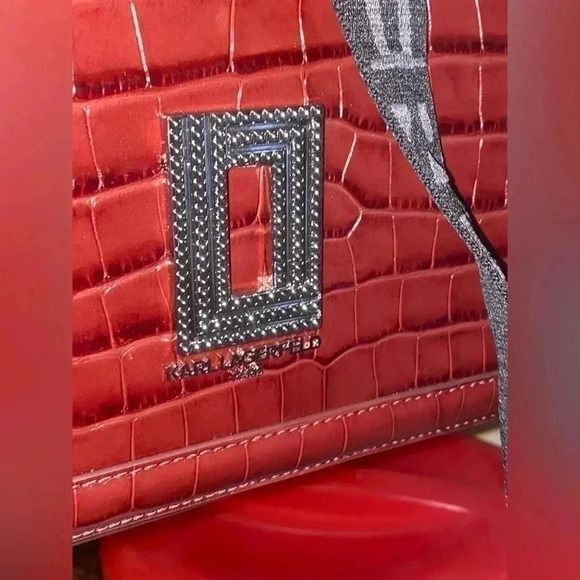 🤩Authentic Karl Lagerfeld Leather Bag Brand New 🤩 - Picture 4 of 11